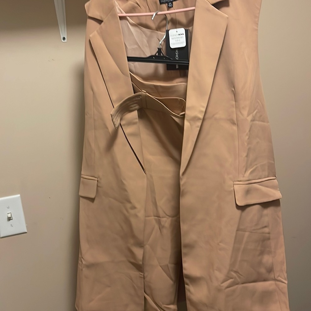 2 peice vest and pants
